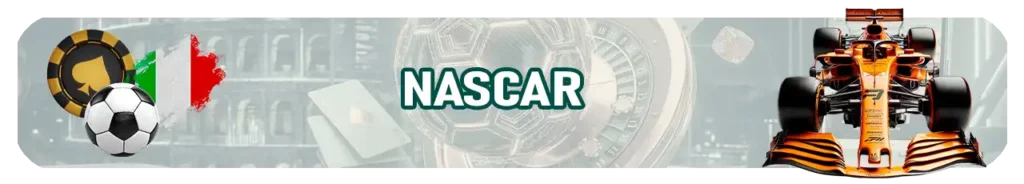 Quote per le gare NASCAR e scommesse automobilistiche americane.